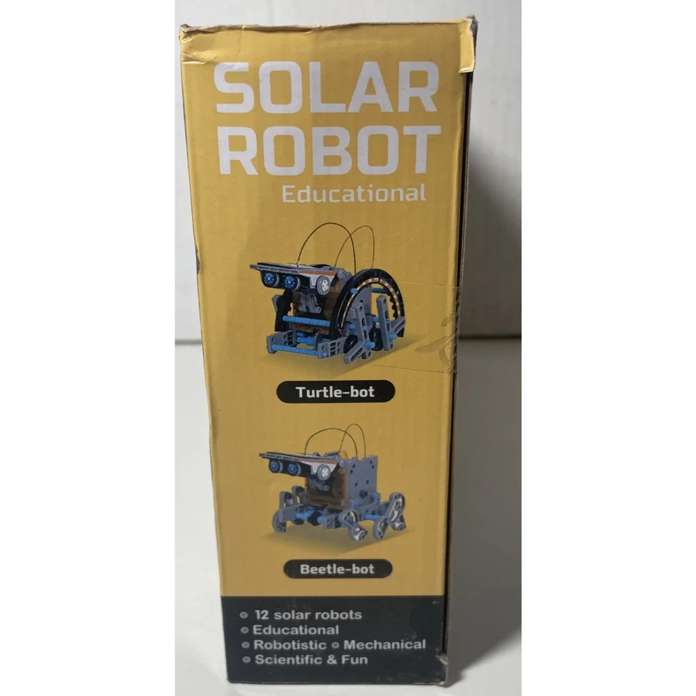 12-in-1 STEM Solar Robot Kit Toys Gifts for Kids 10+ New
